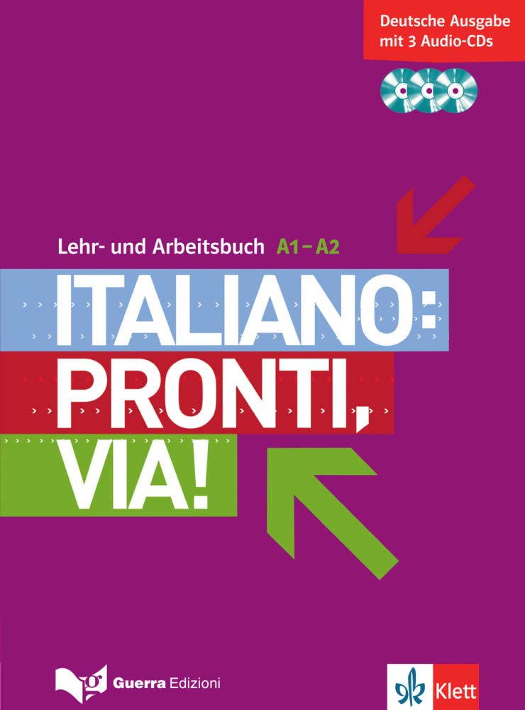 Italiano: Pronti, via!. Lehr- und Arbeitsbuch mit 3 Audio-CD's. A1-A2 Foreign Languages ​​& Dictionaries