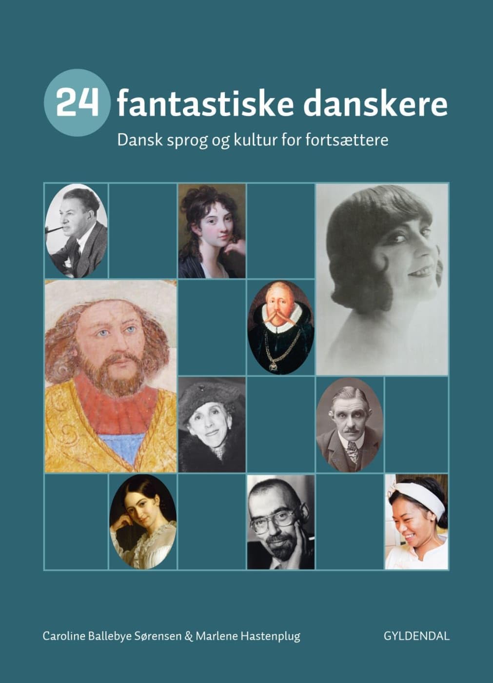 24 fantastiske danskere B1-B2. Kurs- und Übungsbuch Foreign Languages ​​& Dictionaries
