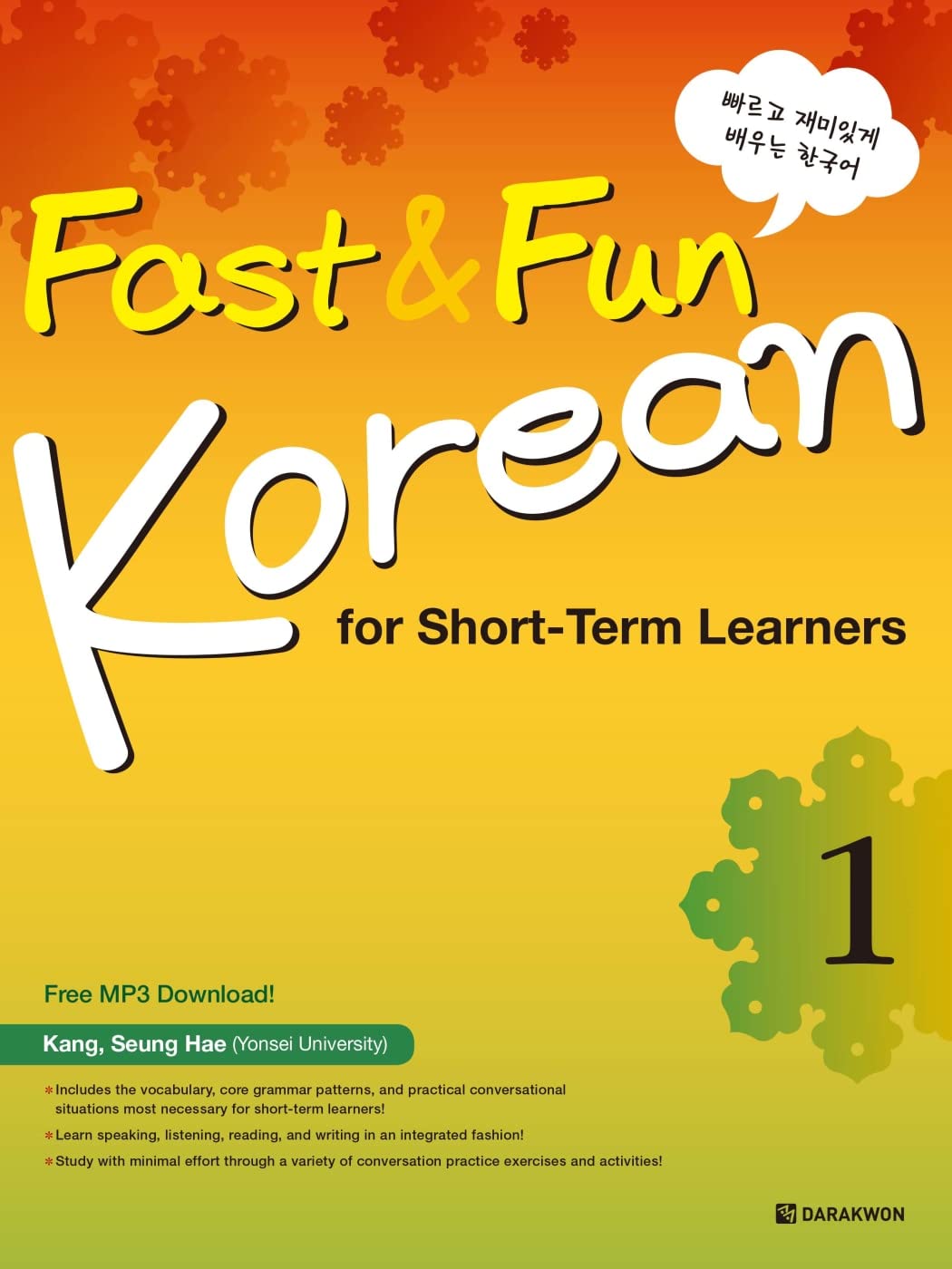 Fast & Fun Korean for Short -Term Learners 1 (A1) (englische Ausgabe). Kurs- und Übungsbuch + Download Foreign Languages ​​& Dictionaries