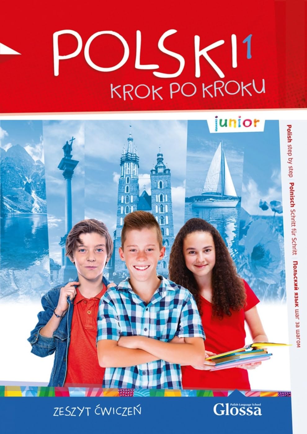 POLSKI krok po kroku - junior 1 /  Übungsbuch + MP3-CD Foreign Languages ​​& Dictionaries