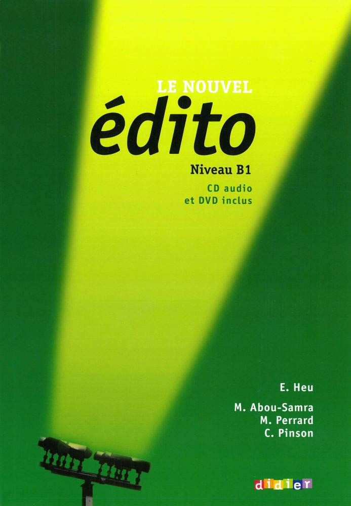 Édito / Livre de l'élève + MP3-CD + DVD Foreign Languages ​​& Dictionaries