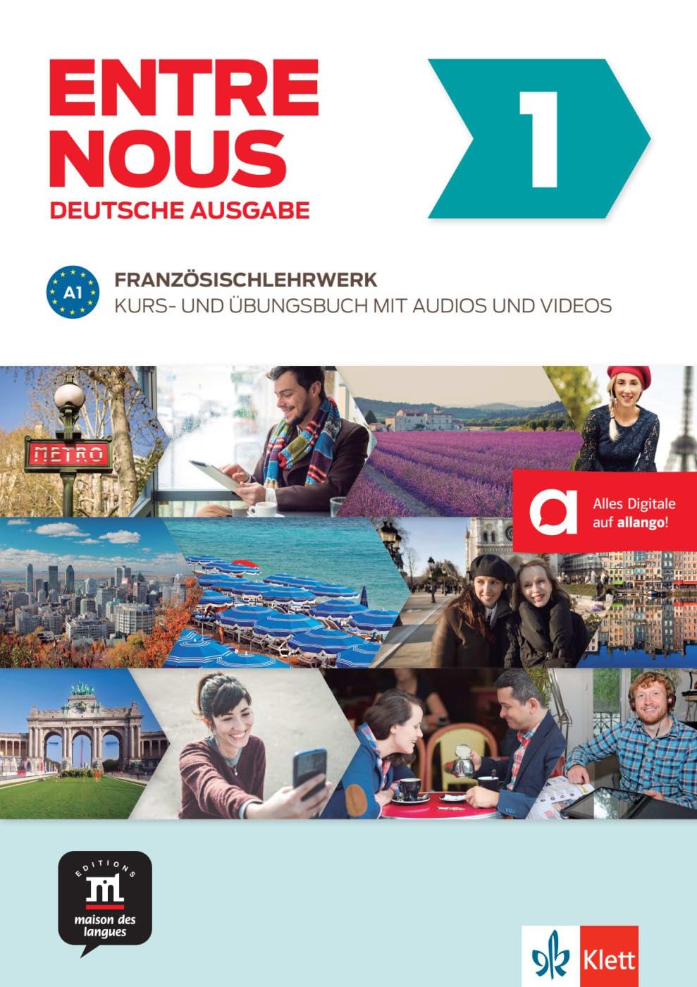 Entre nous A1. Kurs- und Übungsbuch + Audio-CD Foreign Languages ​​& Dictionaries
