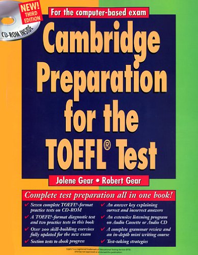Cambridge Preparation for the TOEFL Test, Course Book, m. CD-ROM Learning & Reference Books