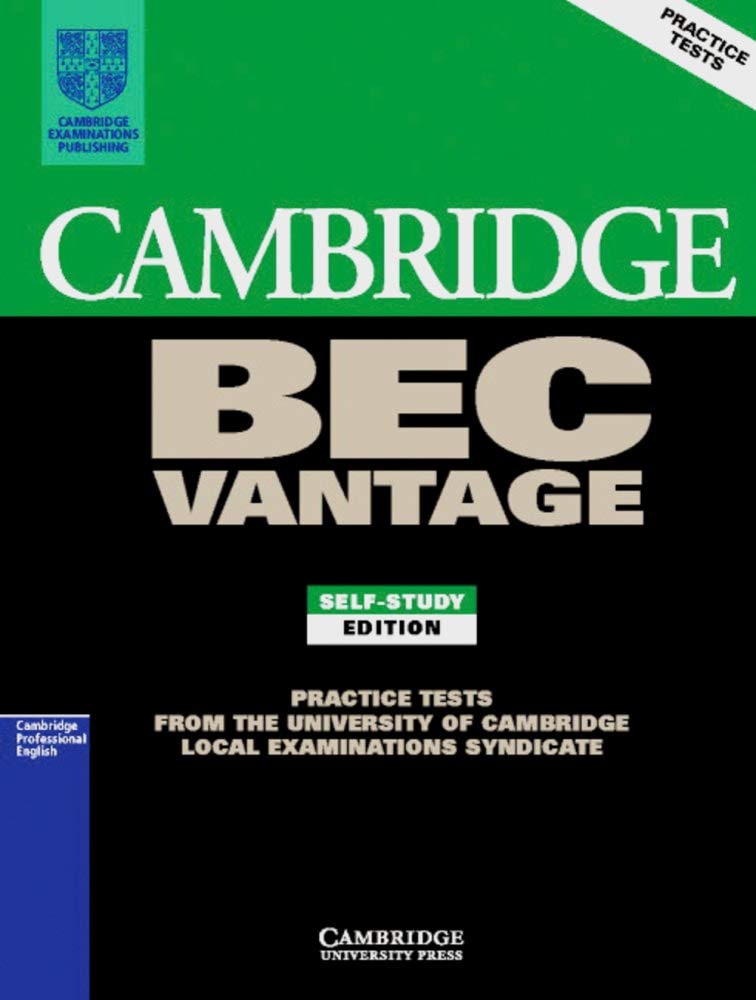 Cambridge BEC Vantage 1: Practice Tests for the Cambridge Business English Certificate. Student's Book with answers Foreign Languages ​​& Dictionaries