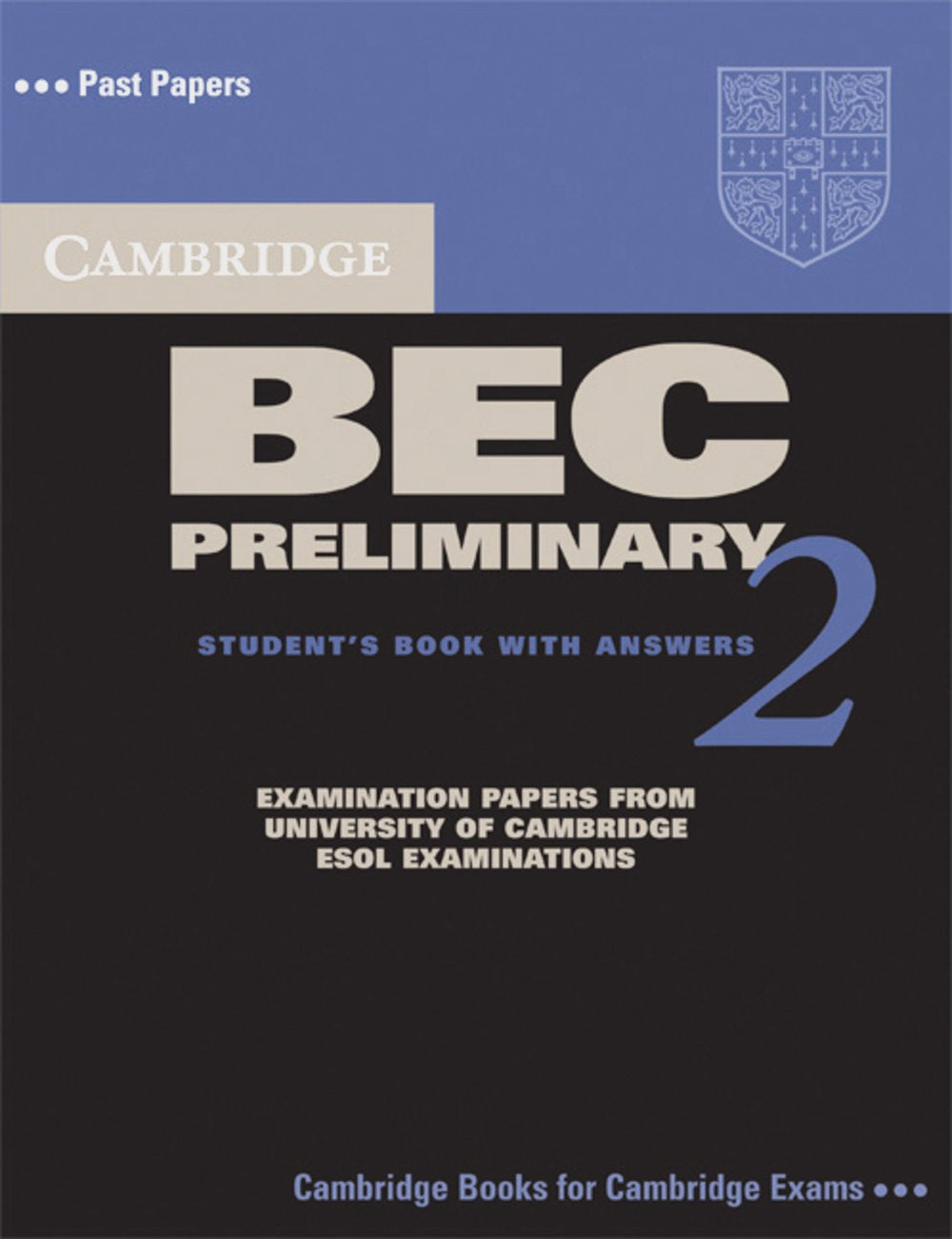 Product Image: Cambridge BEC Preliminary 2. Students Book with answers