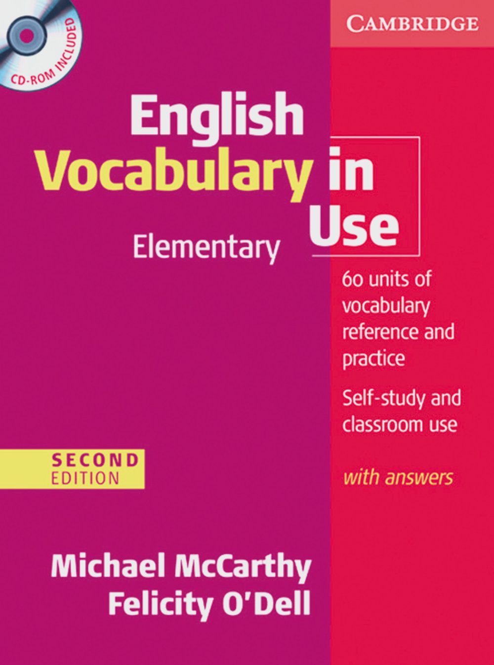 English Vocabulary in Use - Elementary. Edition with answers and CD-ROM Foreign Languages ​​& Dictionaries