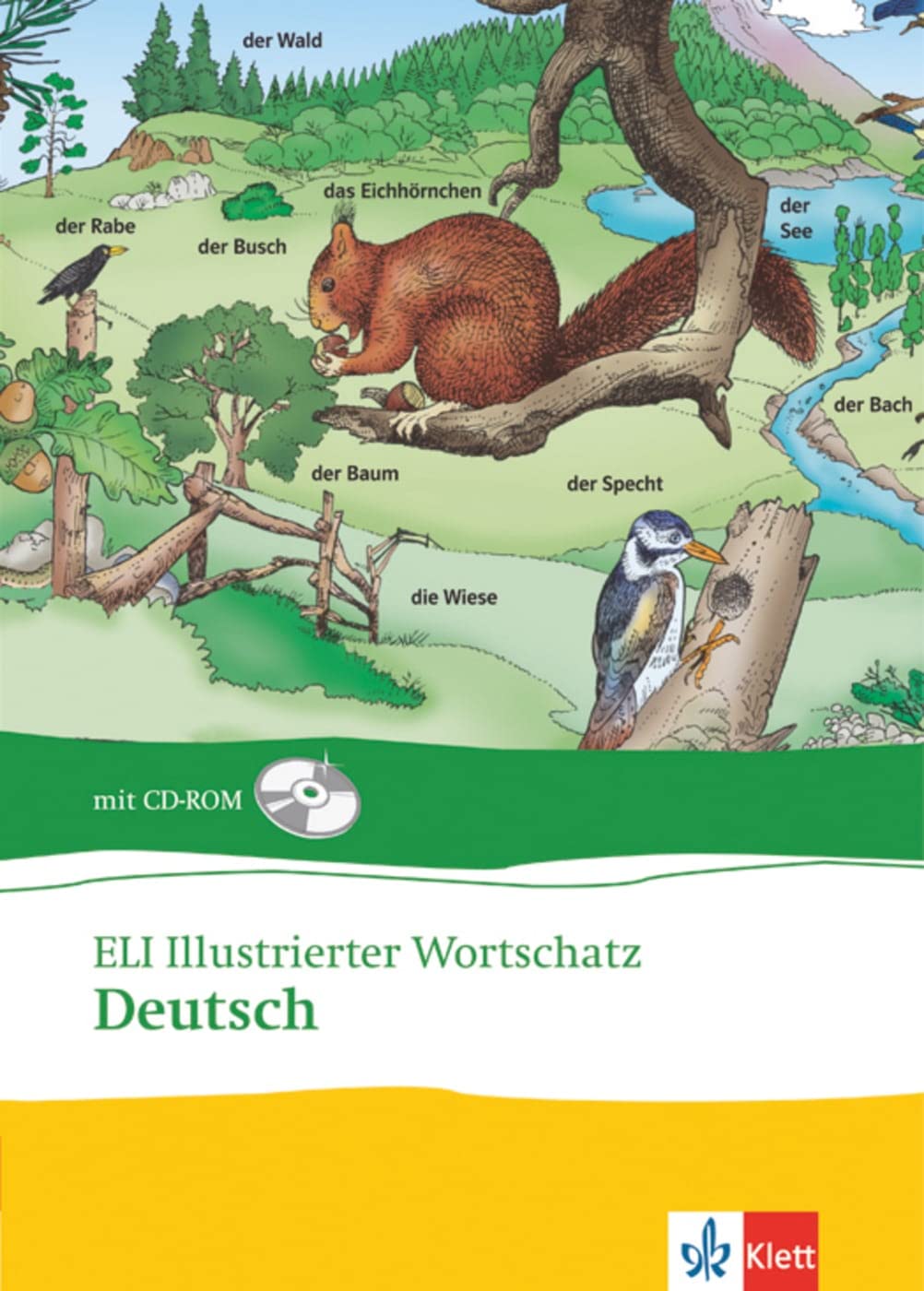 ELI illustrierter Wortschatz. Deutsch. Buch und CD-ROM Foreign Languages ​​& Dictionaries