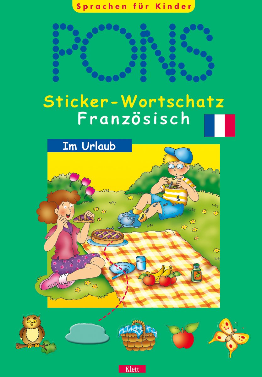 PONS Sticker-Wortschatz Französisch. Im Urlaub Foreign Languages ​​& Dictionaries
