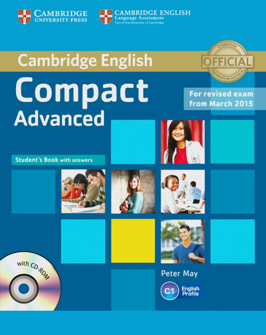 Product Image: Compact Advanced. Student's Book with answers with CD-ROM