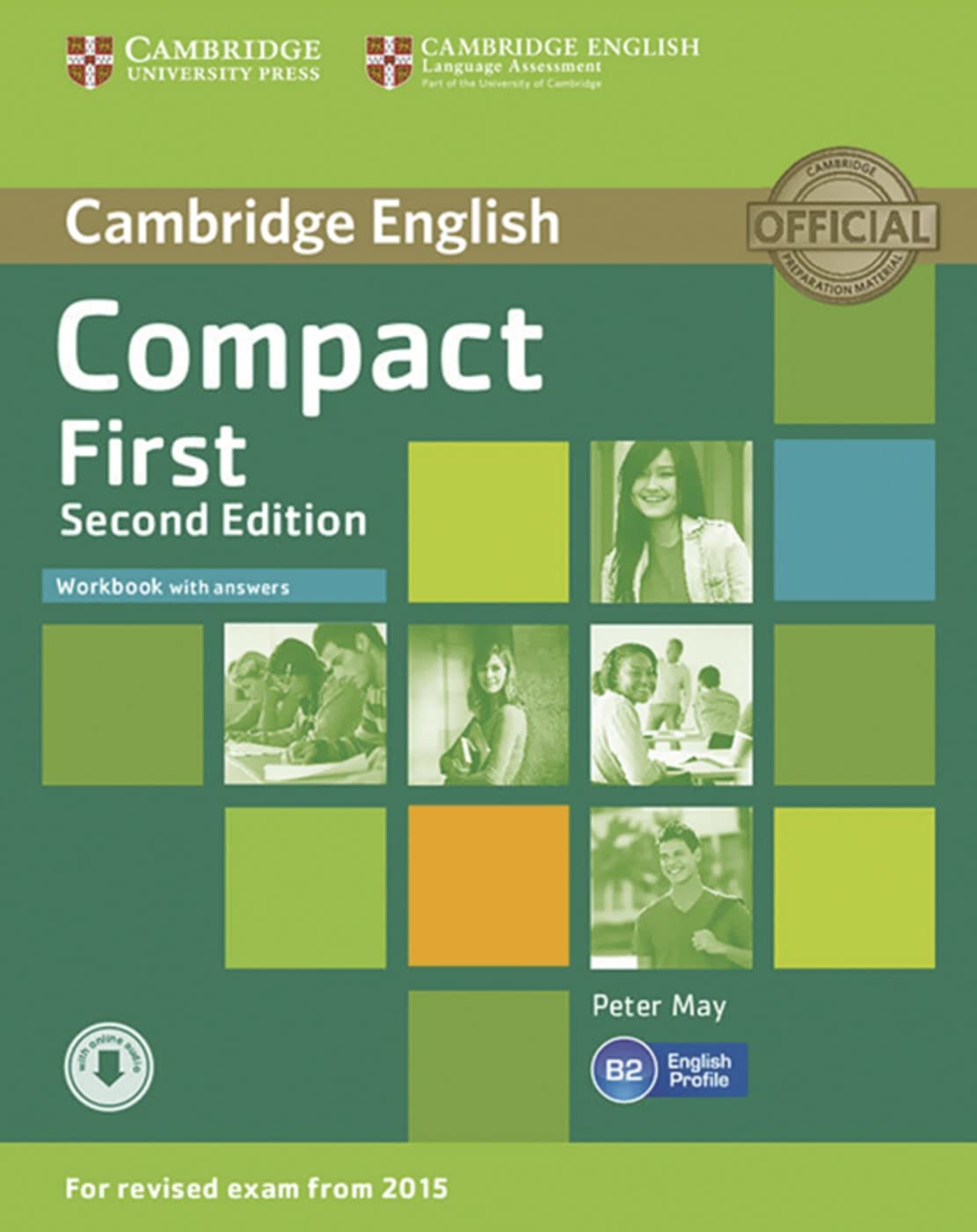 Compact First. Workbook with answers  and downloadable audio Politics & History books