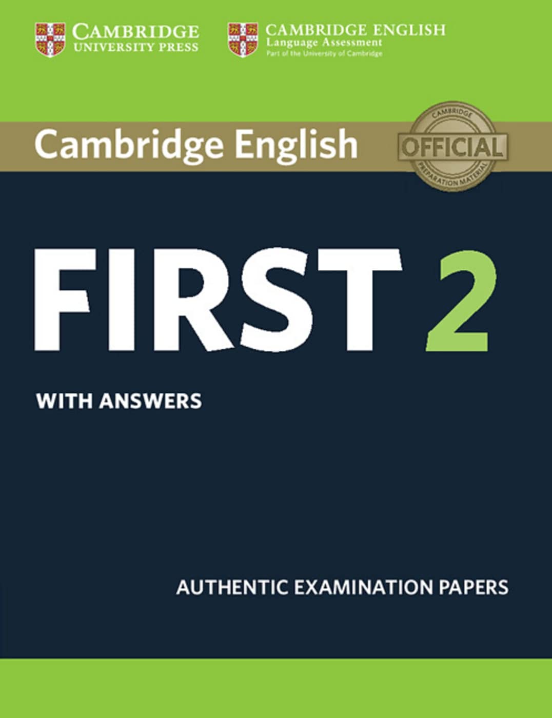 Product Image: Cambridge English First 2. Student's Book with answers
