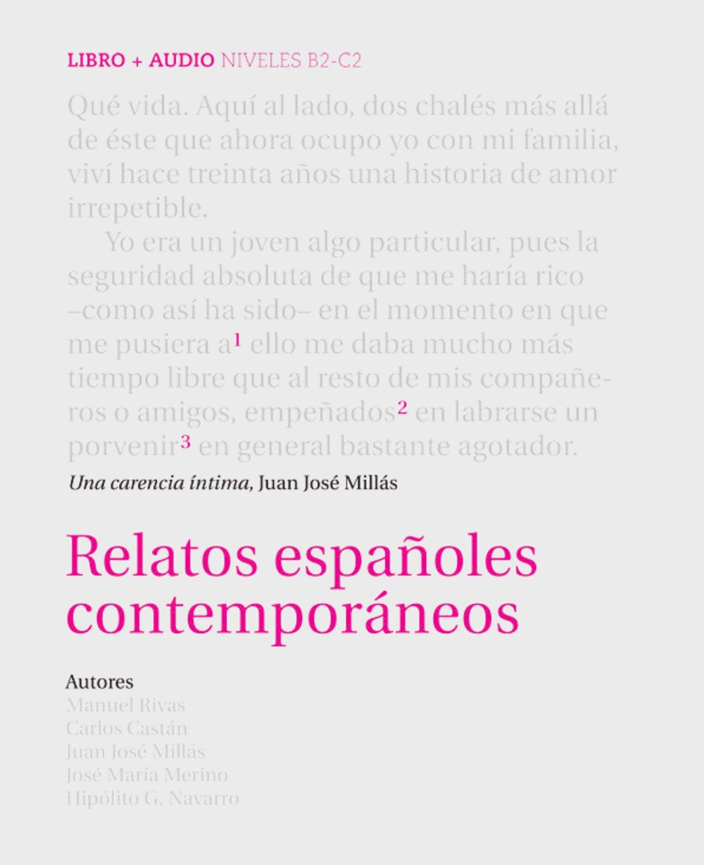 Relatos españoles contemporáneos: Spanische Lektüre für die Oberstufe. Buch + Audio-CD (Colección Audiolibros) Study Guides