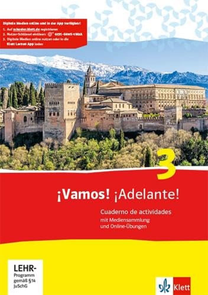 ¡Vamos! ¡Adelante! 3. Cuaderno de actividades mit Mediensammlung und Online-Übungen Foreign Languages ​​& Dictionaries