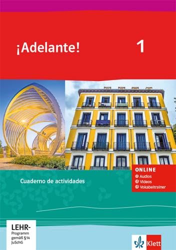 ¡Adelante! 1. Cuaderno de actividades mit CD-ROM 1. Lernjahr Foreign Languages ​​& Dictionaries