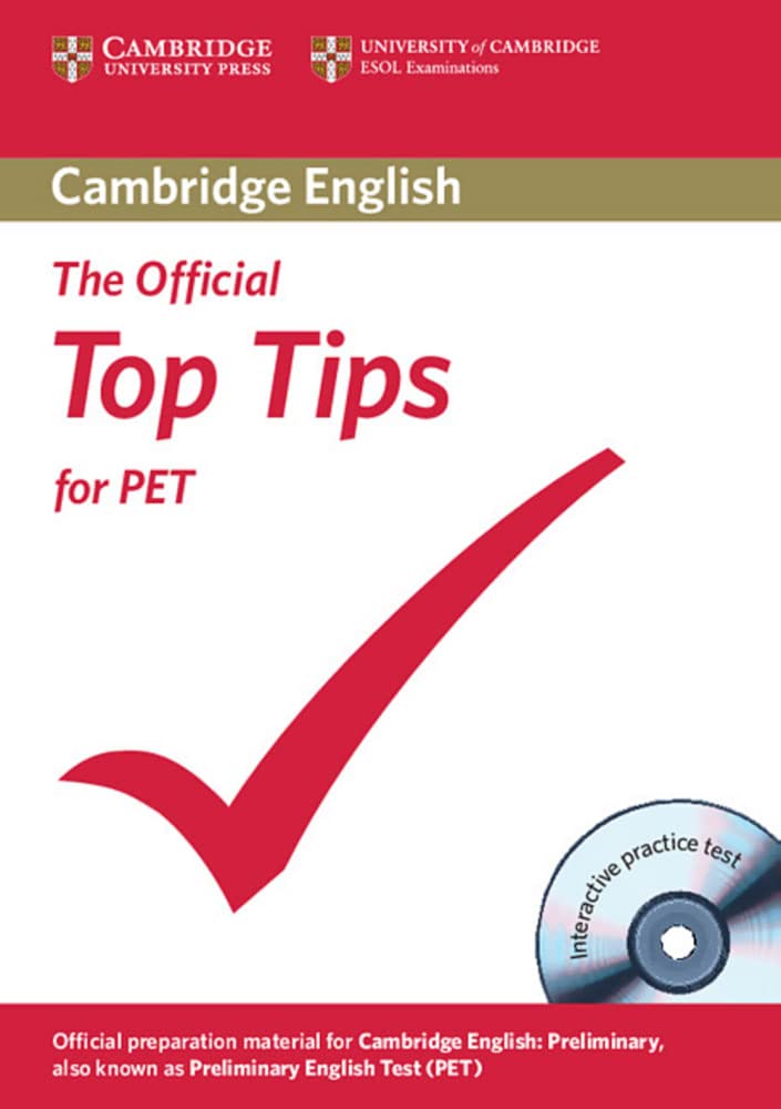 The Official Top Tips for PET: Paperback and CD-ROM Foreign Languages ​​& Dictionaries
