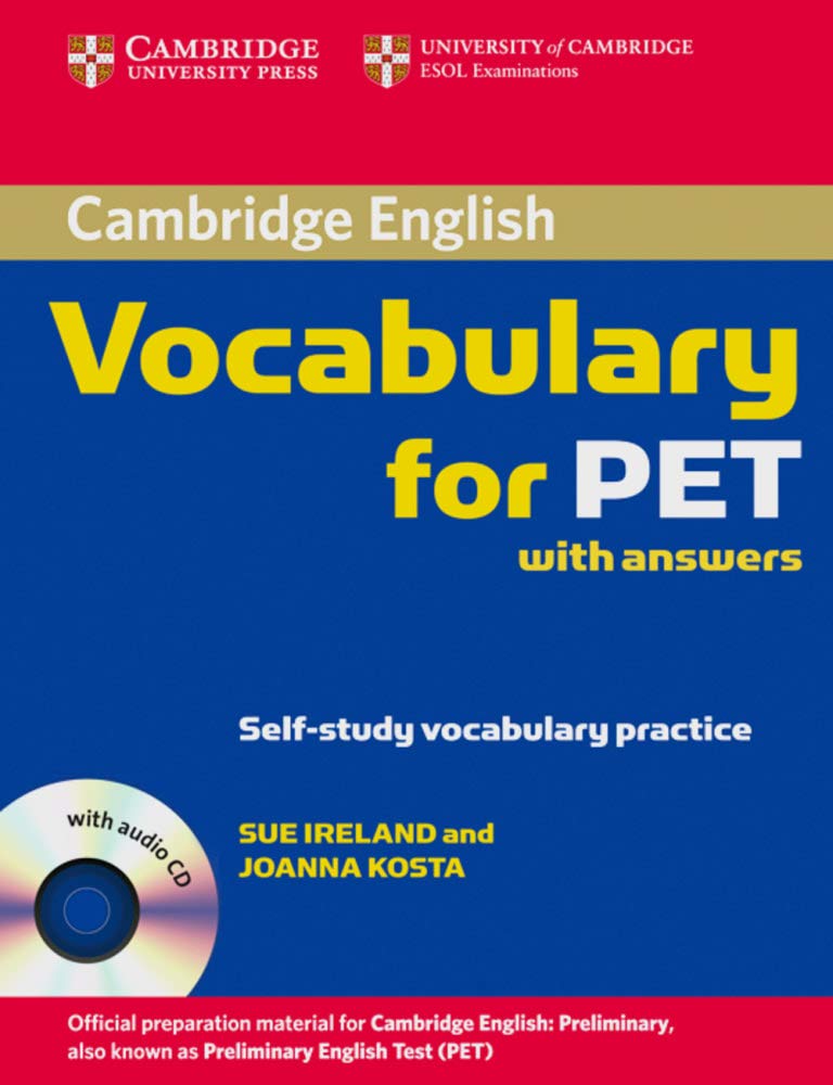 Cambridge Vocabulary for PET: Edition with answers and Audio CD Foreign Languages ​​& Dictionaries