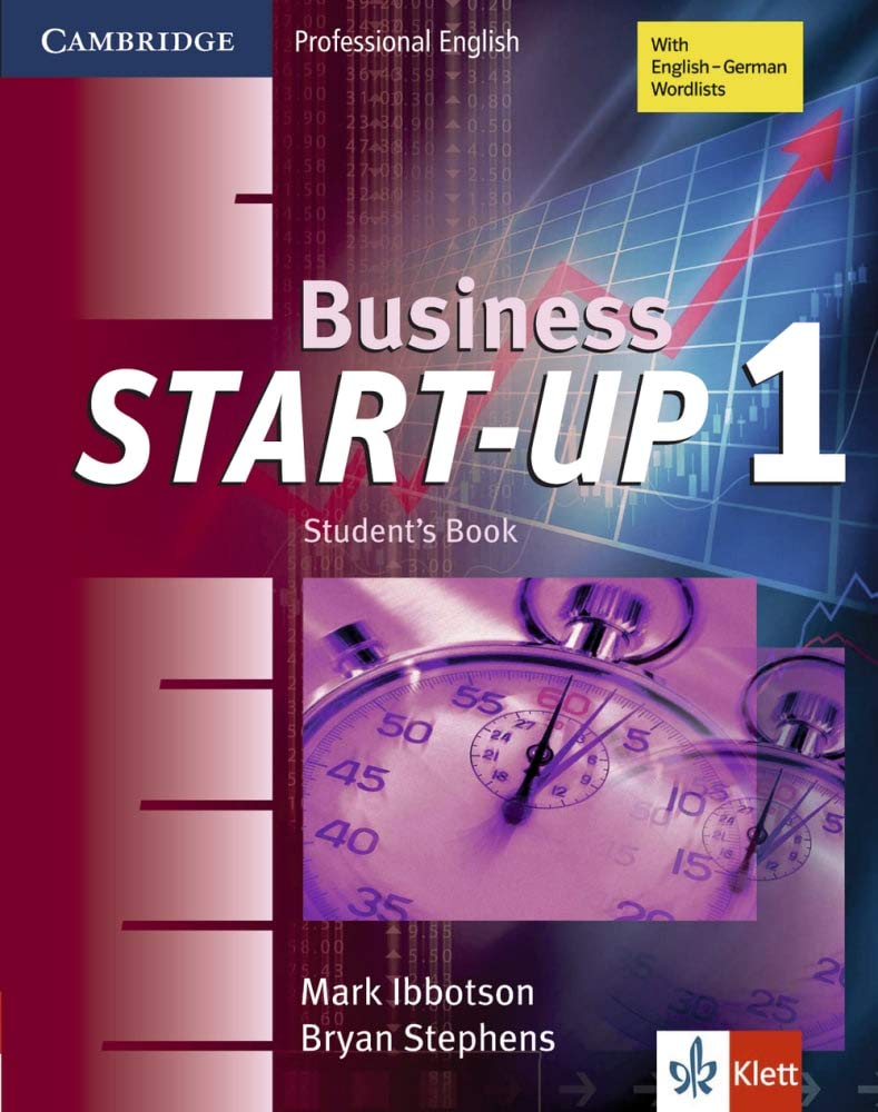 Product Image: Business Start-Up 1. Student's Book