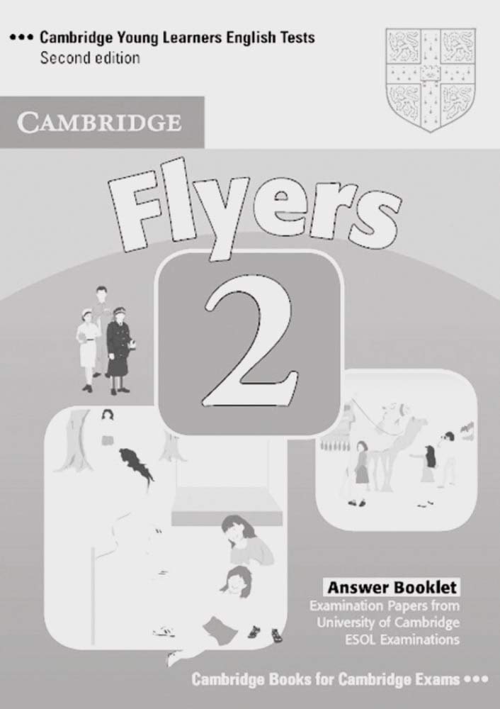 Product Image: Cambridge Young Learners English Tests. Flyers 2. Answer Booklet