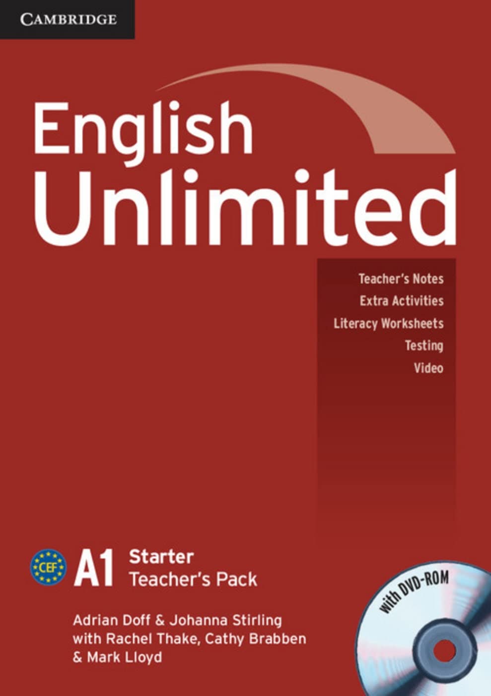 English Unlimited A1 Starter: Starter. Teacher’s Pack (Teacher’s Book + DVD-ROM) Foreign Languages ​​& Dictionaries