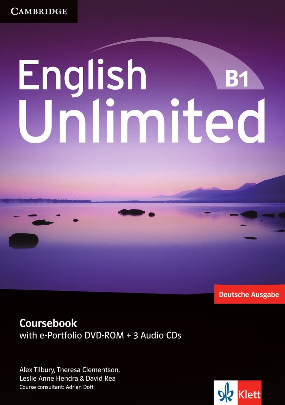 English Unlimited B1 - Pre-Intermediate. Coursebook with e-Portfolio DVD-ROM + 3 Audio-CDs Foreign Languages ​​& Dictionaries