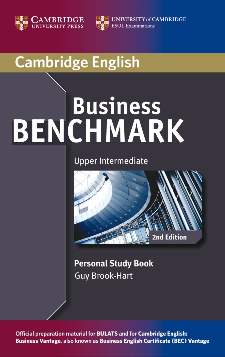 Product Image: Business Benchmark 2nd Edition. Personal Study Book BEC & BULATS Upper-Intermediate B2