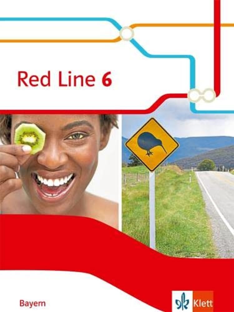 Red Line 6. Schulbuch (Hardcover) Klasse 10. Ausgabe Bayern Foreign Languages ​​& Dictionaries