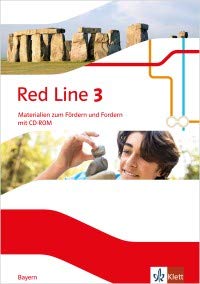 Red Line 3. Ausgabe Bayern ab 2017. Materialien zum Fördern und Fordern mit CD-ROM Klasse 7 Books
