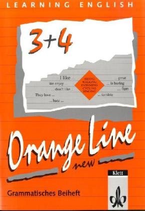 Learning English, Orange Line New Tl. 3. Grammatisches Beiheft für die 7. und 8. Klasse Study Guides