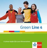 GREEN LINE 4 4 Lehrer-Audio-CDs zum Hörverstehen (Gymnasium, Klasse 8) (GREEN LINE) Music