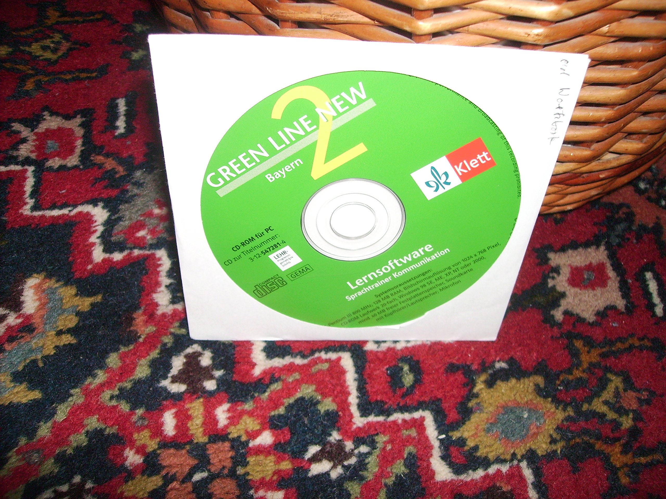 Green Line New 2. Workbook mit CD-ROM. Bayern Foreign Languages ​​& Dictionaries