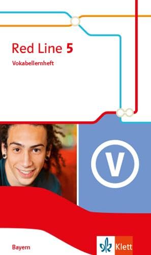 Red Line 5. Vokabellernheft Klasse 9.  Ausgabe Bayern Foreign Languages ​​& Dictionaries