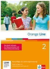 Orange Line Vorschläge zur Leistungsmessung mit Lehrersoftware und Audio-CD Band 2 Books