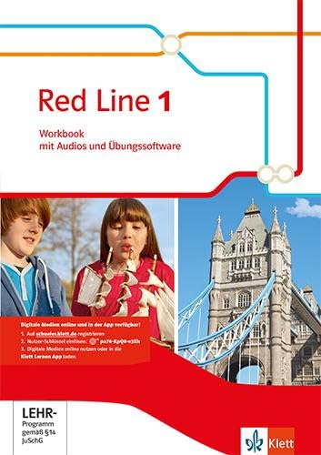 Product Image: Red Line 1. Workbook mit Audios und Übungssoftware Klasse 5. Ausgabe 2014