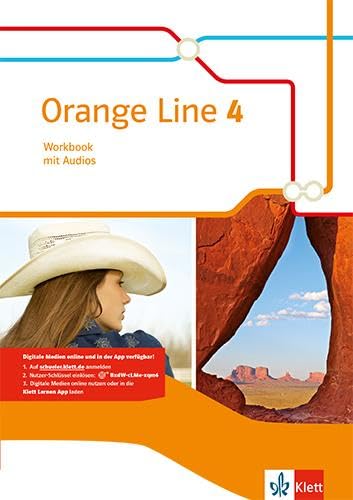 Orange Line 4.Workbook mit Audios Klasse 8 Foreign Languages ​​& Dictionaries