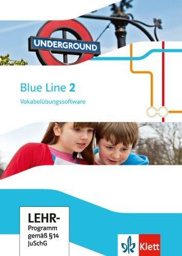 Blue Line 2: Vokabelübungssoftware Klasse 6 (Blue Line. Ausgabe ab 2014) Foreign Languages ​​& Dictionaries