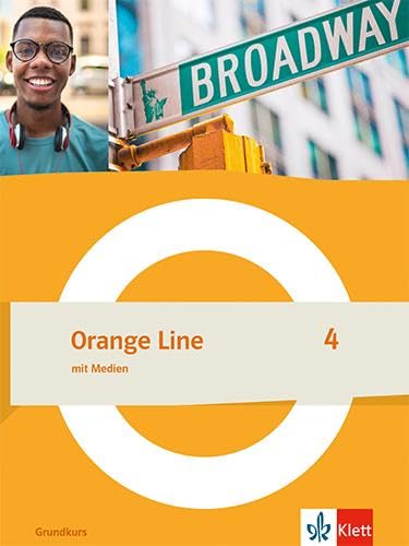 Orange Line 4 Grundkurs. Schulbuch (fester Einband) Klasse 8 Foreign Languages ​​& Dictionaries