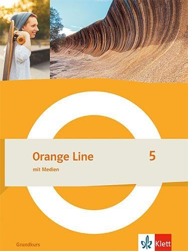 Orange Line 5 Grundkurs. Schulbuch mit Medien (fester Einband) Klasse 9 Foreign Languages ​​& Dictionaries