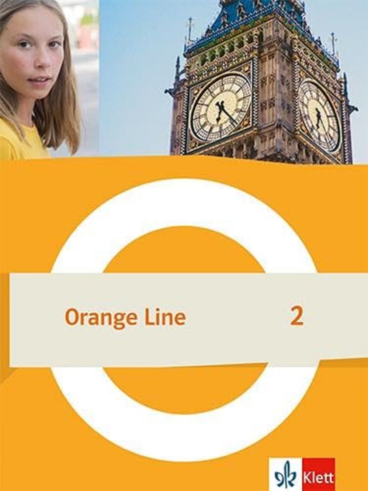 Orange Line 2 Schulbuch (flexibler Einband) Klasse 6 Foreign Languages ​​& Dictionaries