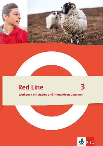 Product Image: Red Line 3. Workbook mit Audios und interaktiven Übungen Klasse 7