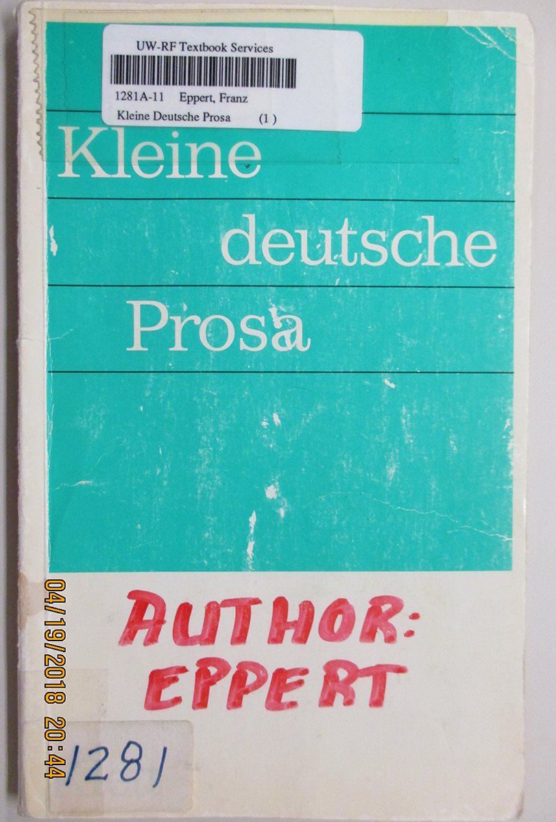 Kleine deutsche Prosa. Für den Unterricht in Deutsch als Fremdsprache Films