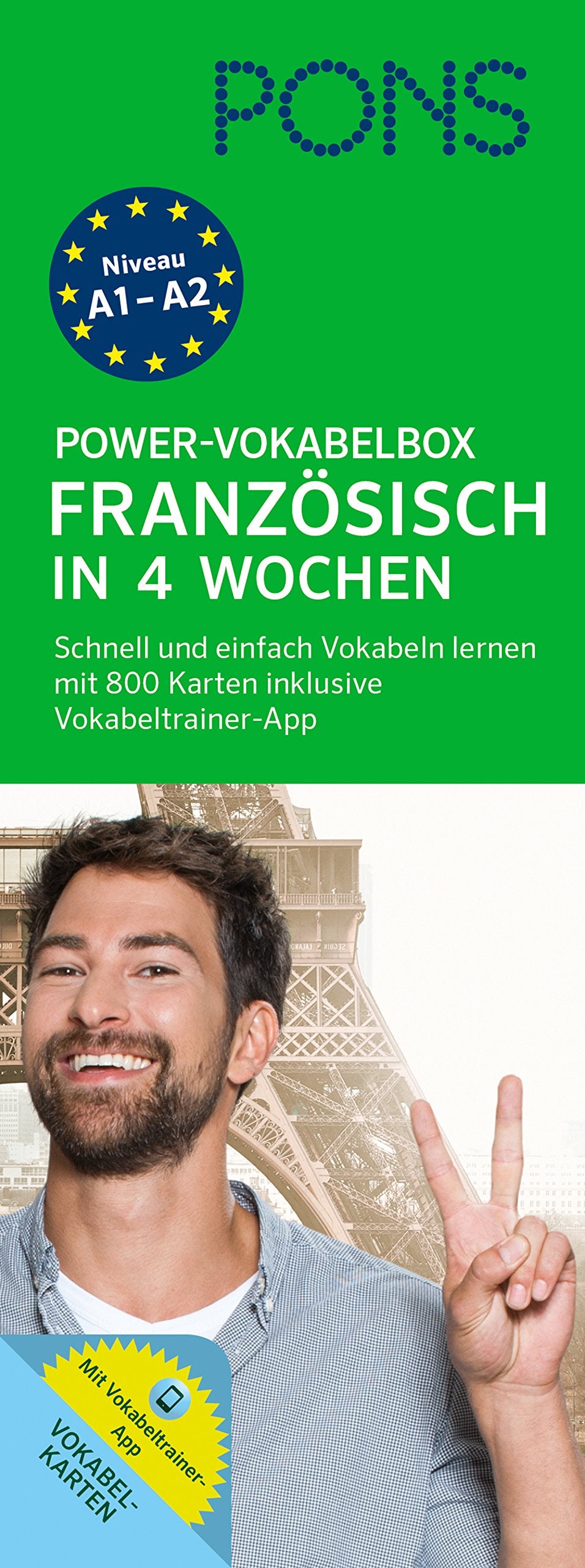PONS Power-Vokabelbox Französisch in 4 Wochen Foreign Languages ​​& Dictionaries