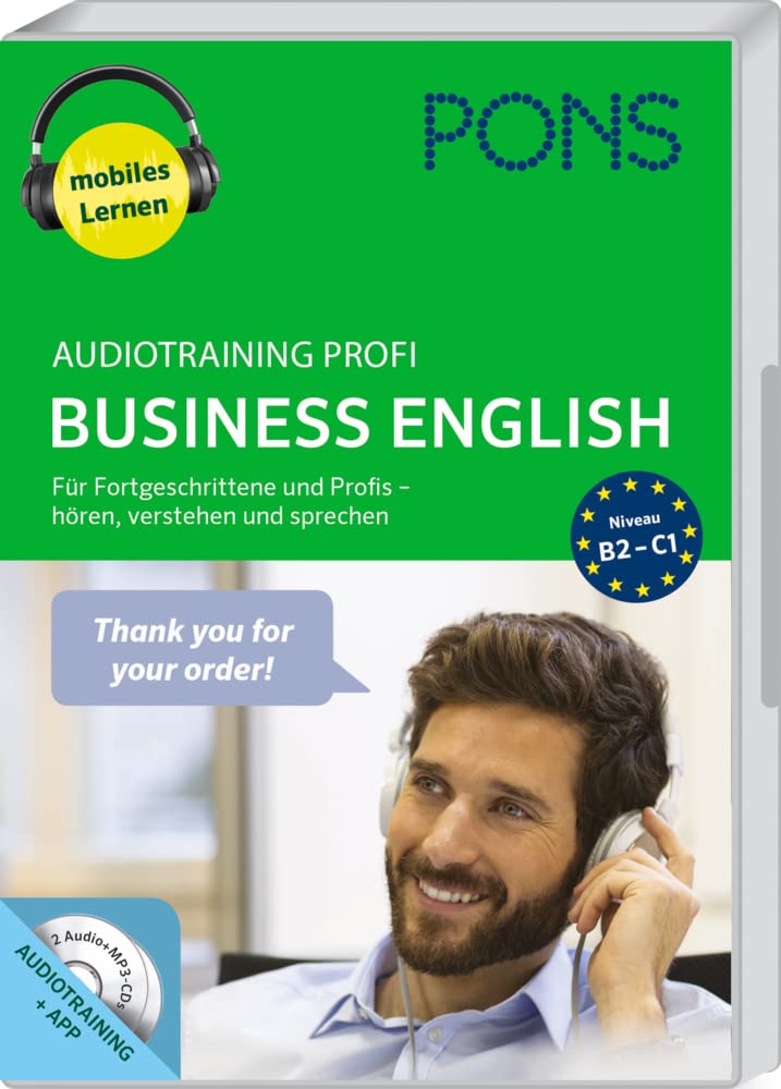 PONS Audiotraining Profi Business English Foreign Languages ​​& Dictionaries
