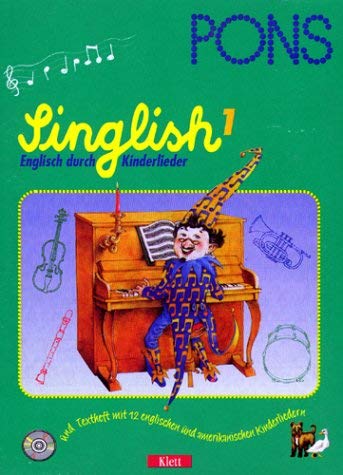 PONS Singlish, Englisch durch Kinderlieder, Audio-CDs, Tl.1, 1 Audio-CD Books