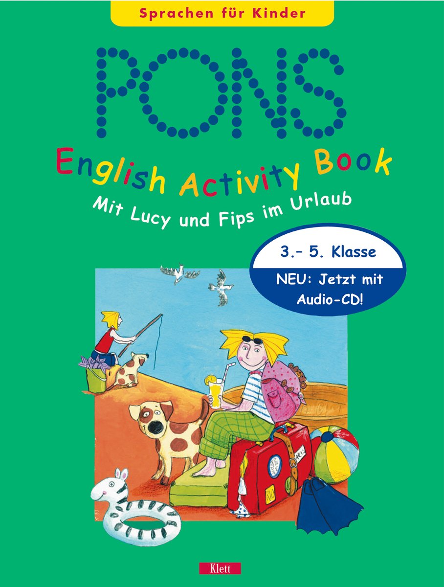 Pons English Activiy Book 3.-5. Klasse mit Audio-CD Books