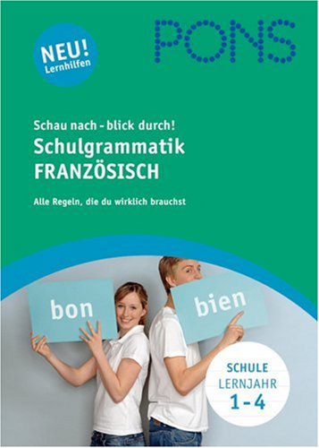 PONS Schau nach - blick durch! Schulgrammatik Französisch Books