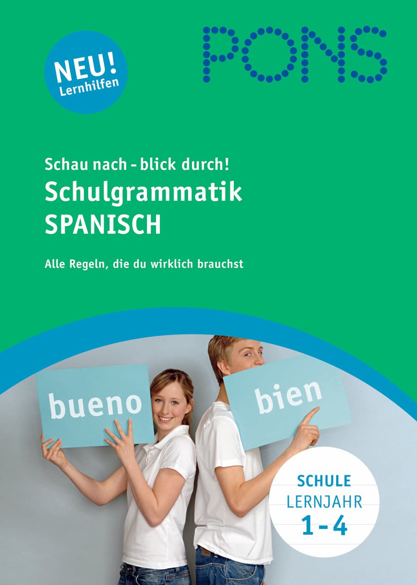 PONS Schau nach - blick durch! Schulgrammatik Spanisch Books