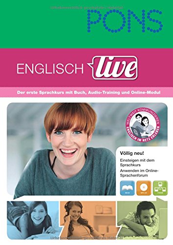 PONS Sprachkurs Englisch live: Erfolgreich lernen - sofort loslegen! 1 Buch und 1 MP3-CD Learning & Reference