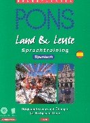 Product Image: PONS Land & Leute Sprachtrainer, Audio-CDs m. Textbuch, Spanisch, 2 Audio-CDs m. Textbuch