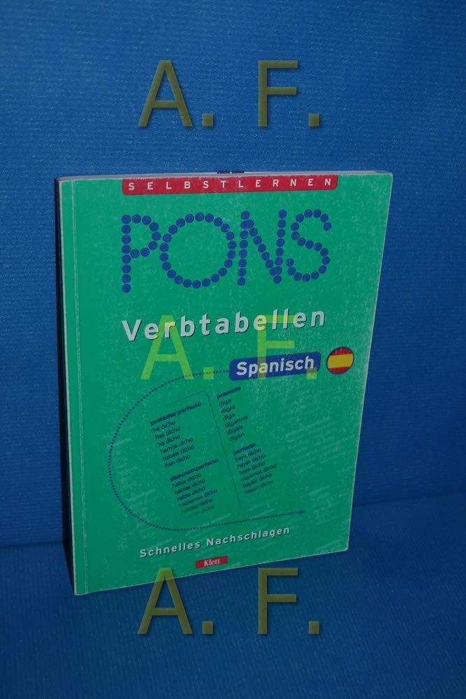 PONS Verbtabellen, Spanisch Foreign Languages ​​& Dictionaries