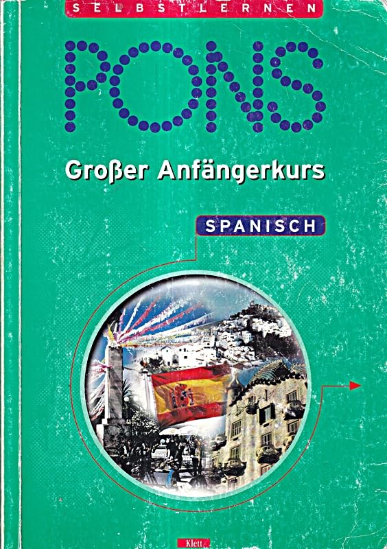 PONS Großer Anfängerkurs, je 4 Audio-CDs m. Lehrbuch, Spanisch Foreign Languages ​​& Dictionaries
